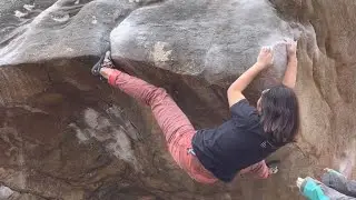 Sternum V5, Stone Fort (Little Rock City) Bouldering Classic