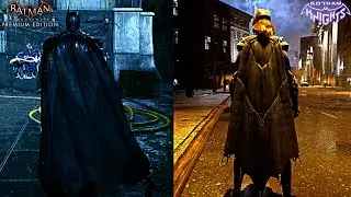 batman arkham knight vs gotham knights | Comparison