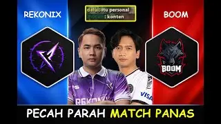 PECAH PARAH PERTARUGAN SENGIT INDOPRIDE - REKONIX VS BOOM DL S27 SEA CQ DOTA 2
