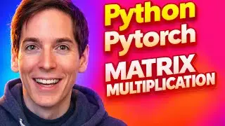 Python Pytorch and Matrix Multiplication