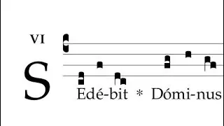 Communio: Sedebit Dominus Rex