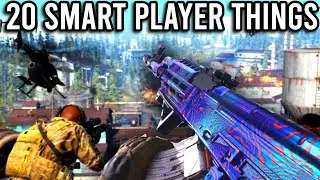 20 Things SMART Players Do in Warzone!