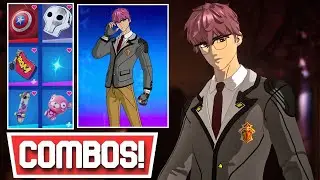 *NEW* BEST MALE ACADEMY CHAMPIONS SKINS COMBOS! | Fortnite
