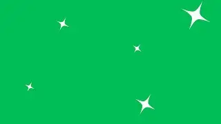 Green Screen Motion Graphic Star Elements | 4K | Global Kreators