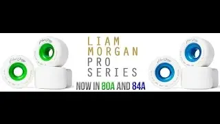 Liam Morgan Pro Series Blood Orange 84a and 80a Longboard Wheel Review by Action Board Shop