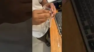 how to remove sticker From transfer cover #mobileaccessories #lifeisbutadream