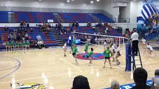 Ellie Carlson Libero Volleyball Lakeland vs CDA 2021