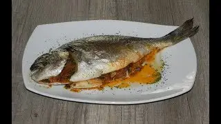 DORADA RELLENA AL HORNO