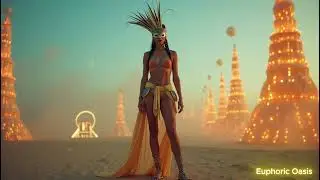 Surreal Desert Rave | AI Festival Art Meets Mind-Bending Sounds for Meditation, House Music