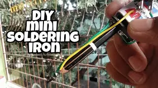 Diy mini soldering iron | TECHNICAL AG THE KING