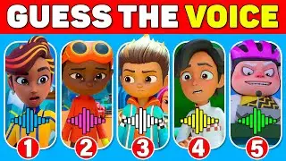 Hot Wheels Let's Race (Netflix) ! Guess the Cartoon Characters by Their Voice | Quiz for Fans!