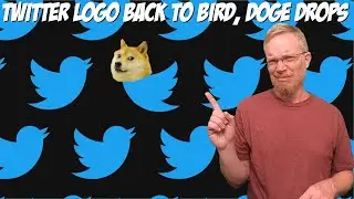 Twitter Changes Logo Back to Blue Bird, Dogecoin Drops.  Where Will Doge Go Next?