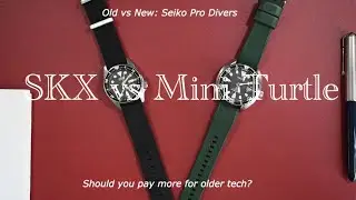 Seiko SKX013 против Mini Turtle &mdash; стоит ли платить больше за устаревшую технику?