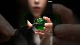 ASMR Glass Fruit Cutting | Relaxing 9:16 Cinematic Macro Close-Up