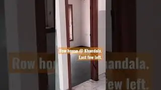 Ready row house | Khandala | Walkable | Fog location