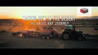 Making Dew in the Desert - The Bales Hay Journey with the All New DewPoint 331 Hay Steamer (Trailer)