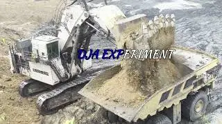 Metal Hydraulic Remote Control Excavator Liebherr 996 Model