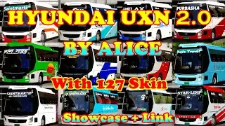Hyundai UXN CBU 2.0 BY ALICE | Витрина + ссылка | Со 127 скинами | Euro Truck Simulator 2 Bus MOD |