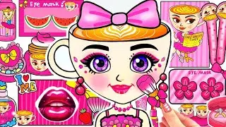 💖Paper DIY💖ITALIAN BRAINROT BallerinaCappuccina Skincare + Makeup + Nails Blind Bag Unboxing/ASMR
