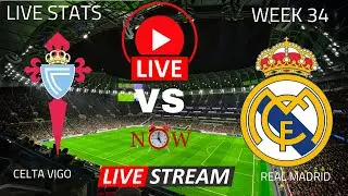 REAL MADRID vs CELTA VIGO 🔴 LIVE STATS & SCORE | La Liga 2025 #realmadridlive #halamadrid #بث_مباشر
