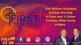 First Baptist Church, South Richmond, Sunday Morning Service