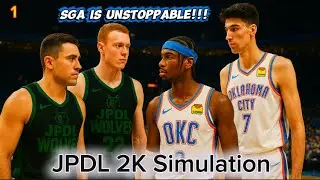 OKC &mdash; НАША ПЕРВАЯ ИГРА?!? ШАЙ И ЧЕТ ГОТОВЯТ!! JPDL 2K Simulation Ep.1