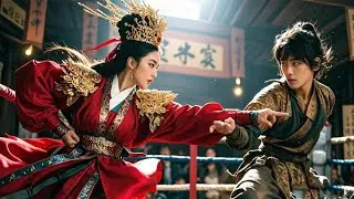 【Youth Movie】美女比武招親，各路高手紛紛被她擊敗，怎料卻輸給了一個傻小子！#電視劇 #經典