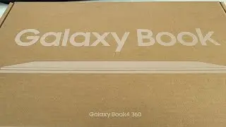 Galaxy Book4 360 acabou de chegar em casa!