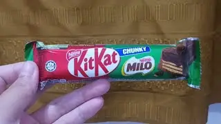 Nestle's Latest Review: KitKat Chunky Nestle Milo (Price Rp. 16,900 at Indomaret)