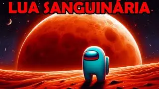 Virei a LUA SANGUINÁRIA e POSSO MATAR MESMO MORTO no Among Us