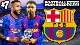 SEASON 1 REVIEW | FM22 Rebuilding FC Barcelona #7 | Football Manager 2022 Rebuild