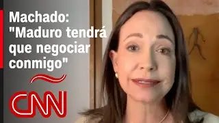 Entrevista con Corina Machado, líder opositora Venezolana: 