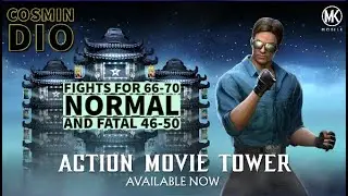 Action movie tower normal and fatal fights