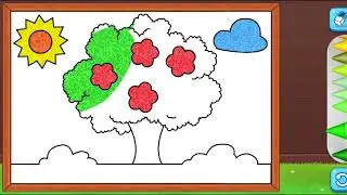Tree coloring for kids #Episode12 #Coloring #Drawing #Painting #ColoringVideos 