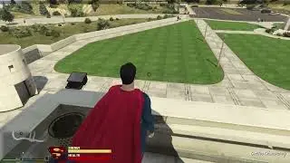 superman GTA V 2025 after leaving The movie Theatre