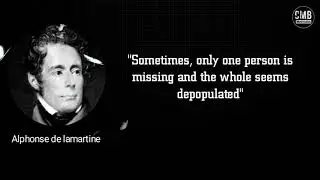 A conscience without God || Alphonse de Lamartine Motivational Quotes