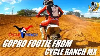 GOPRO FOOTIE FROM CYCLE RANCH NEW LAYOUT NIGHT TRACK
