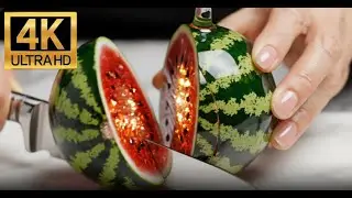 Glass Fruit ASMR 🧊🍊 | AI Satisfying & Relaxing Sounds
