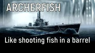 World of Warships - X ARCHERFISH Replay, like shooting fish in a barrel