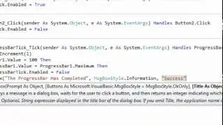 VB Tutorial: Progress Bar | Intermediate