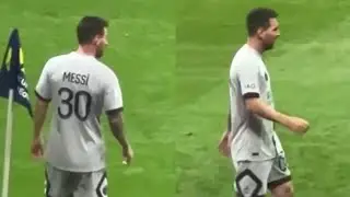 Leo Messi Amazing Corner Kick vs NICE!!⚽🇦🇷💯