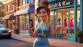 From Sewing Machine to Millionaire | Disney Style 3D Animation Story🌸🌸🌷