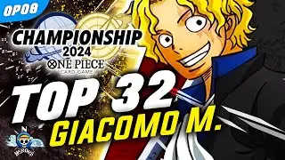 TOP 32 R/B SABO | GIACOMO M. | CHAMPIONSHIP FINALS PARIS 2024 | OP08 | ONE PIECE CARD GAME