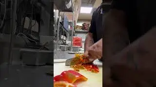 dicing with my Miyabi Kaizen Nakiri 🌸 🔪 #shorts #knifeskills #cheflife #satisfying #miyabi