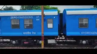India's 1st  Hydrogen Powered Train, India's NaMo Green Rail, H2Powered, #indianrailways