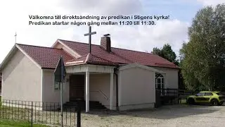 Stigens kyrka 2 s&ouml;n i fastan
