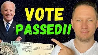 VOTE PASSED!!! Fourth Stimulus Check Update Today 2021 & Infrastructure Package - The Daily Show
