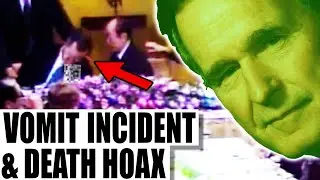 The George H W Bush Vomit Incident and Death Hoax