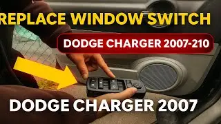 Dodge Charger 2007-2010 Window Switch Replacement (Easy DIY!)