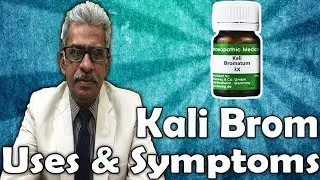 Kali Bromatum in Hindi - Uses and Symptoms in Homeopathy by Dr. P.S. Tiwari
